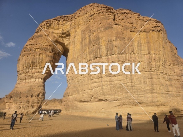 صخرة الفيل العلا المملكة العربية السعودية