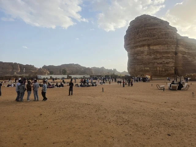 Elephant Rock AlUla Saudi Arabia Desert Landmark Daytime