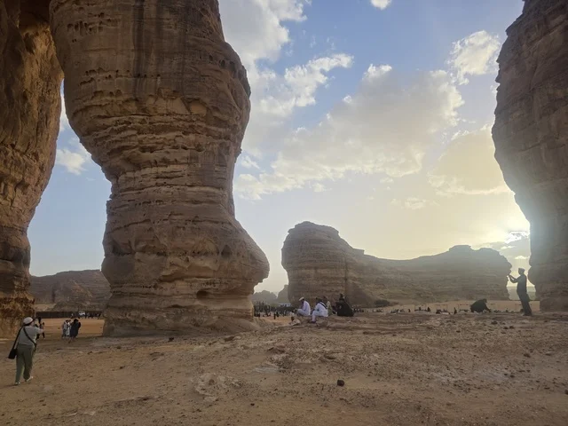 Elephant Rock AlUla Saudi Arabia Desert Landscape