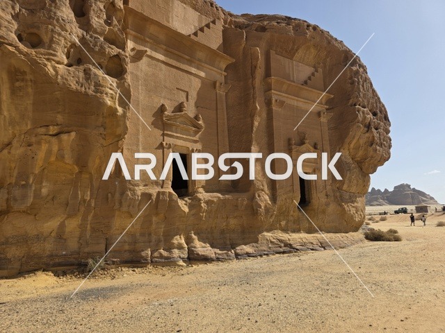 Ancient Nabataean Tombs at Al-Ula Saudi Arabia