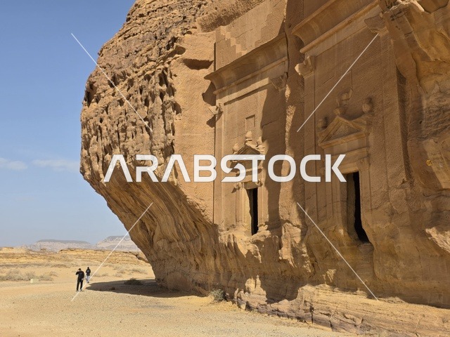 Hegra AlUla Ancient Nabataean Tombs Saudi Arabia