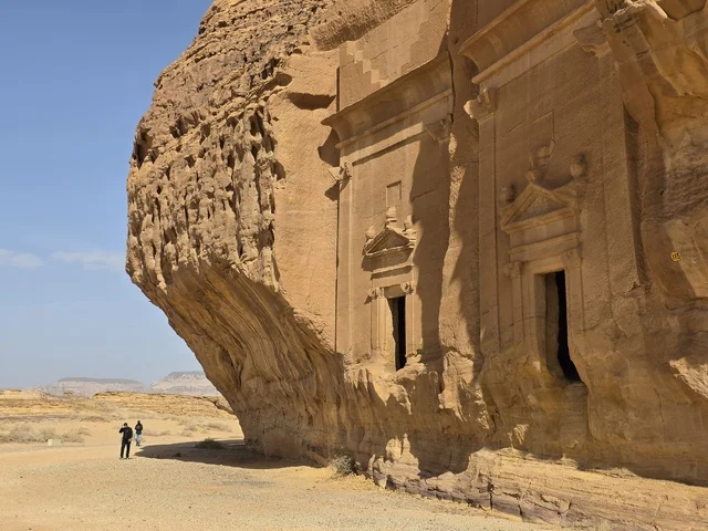 مقابر الأنباط القديمة في الحجر العلا السعودية