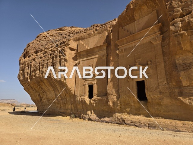 Ancient Nabataean Tombs at Hegra AlUla Saudi Arabia
