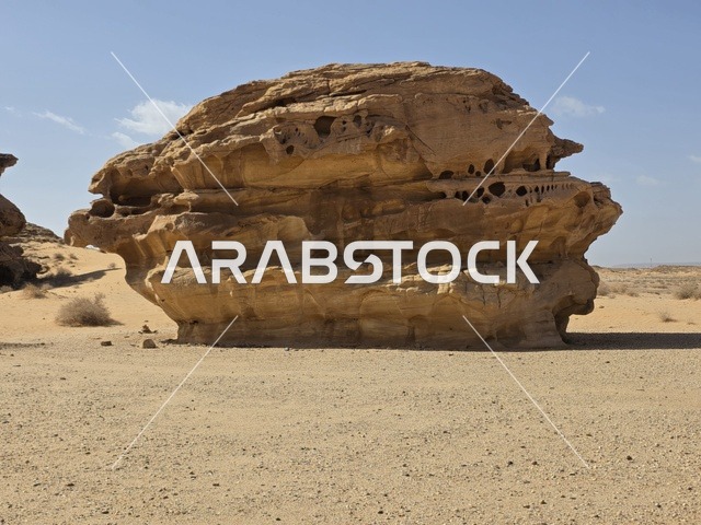 Al Ula Saudi Arabia Desert Rock Formation