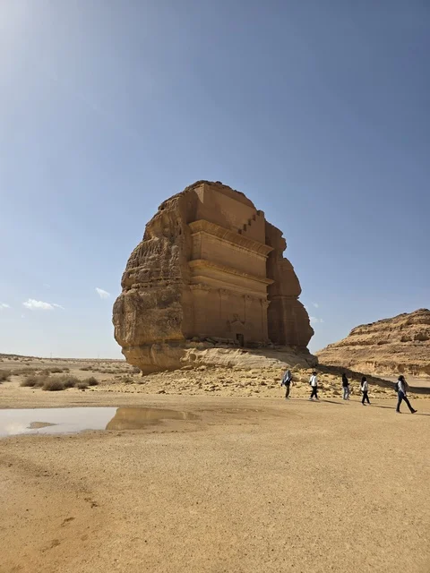 مقبرة قصر الفريد الأثرية في العلا المملكة العربية السعودية