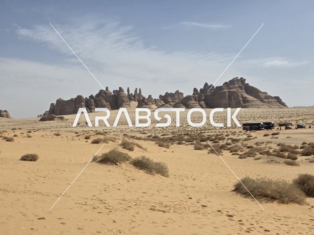 السياحة في العلا التشكيلات الصخرية والمناظر الصحراوية
