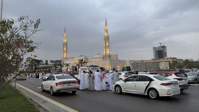 احتفالات العيد في مدينة الدمام بالمنطقة الشرقية