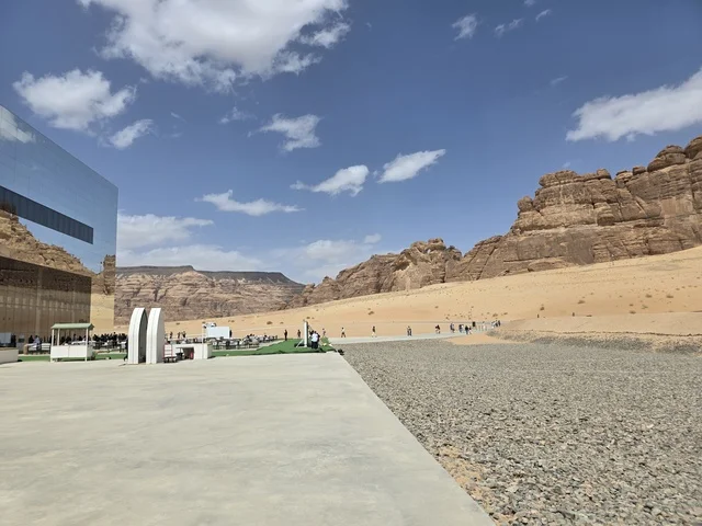 Maraya Concert Hall AlUla Saudi Arabia Desert Landscape