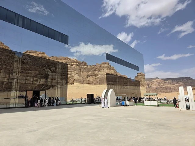 Maraya Concert Hall Al-Ula Desert Reflection