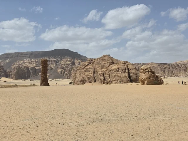 AlUla Saudi Arabia Desert Rock Formations Landscape