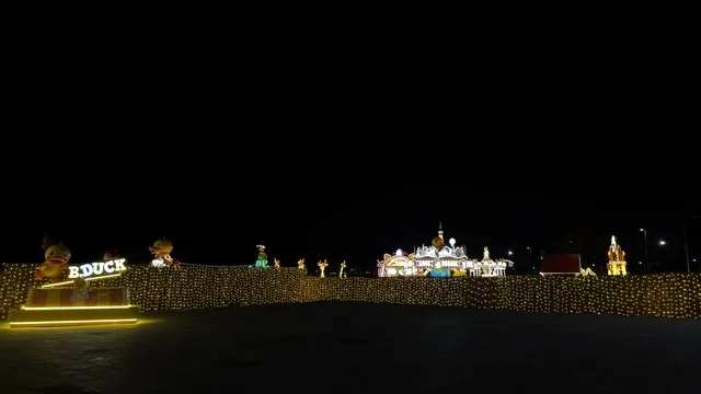 مهرجان ليالي الخبر في الجبيل ليلاً