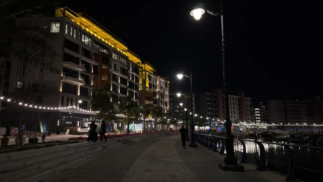 Jubail Colors Festival Night Promenade Saudi Arabia