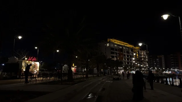 Jubail Colors Event at Night Fanateer Corniche