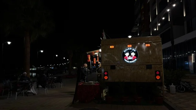 Food Truck at Colors of Jubail Event Night