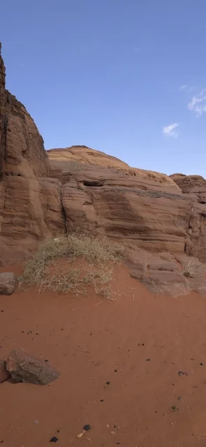 Tabuk Mountains Sandstone Rock Formations Saudi Arabia