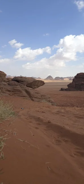 Tabuk Mountains Desert Landscape and Rock Formations