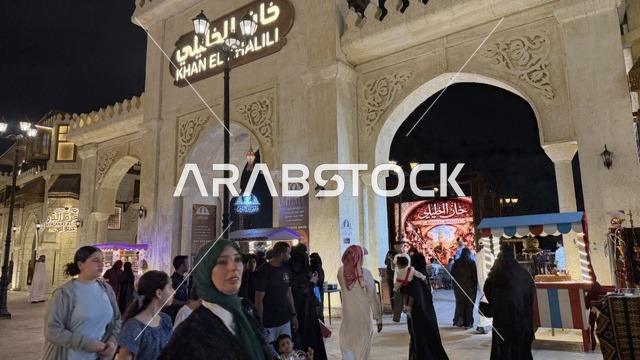 Khan El Khalili Pavilion Global Village Dubai Night