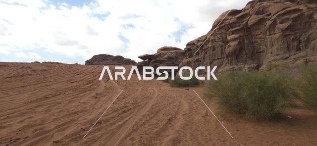 Tabuk Saudi Arabia Desert Rock Formations Landscape
