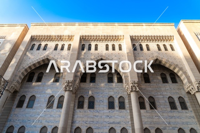 Islamic Architecture Facade in Medina Saudi Arabia