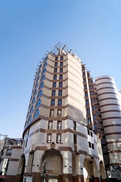 Modern Hotel Building Architecture in Medina Saudi Arabia