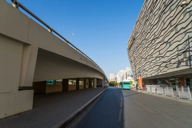 Modern Urban Street and Architecture in Medina Saudi Arabia