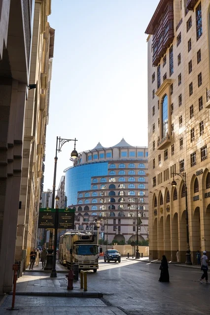 Street View Al Madinah Hotel Buildings Saudi Arabia