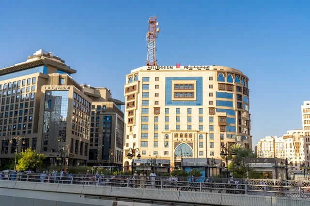 العمارة الفندقية الحديثة في المدينة المنورة السعودية