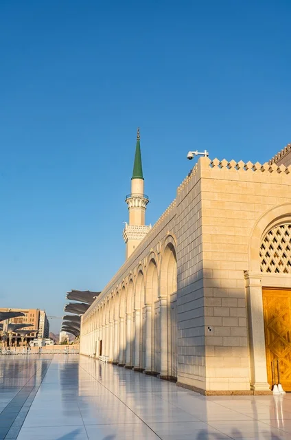 المسجد النبوي الشريف في المدينة المنورة السعودية