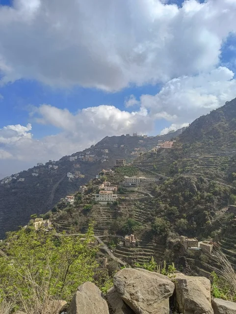 قرى جبال جازان والمدرجات الزراعية في السعودية قرى جبال جازان والمدرجات الزراعية في السعودية