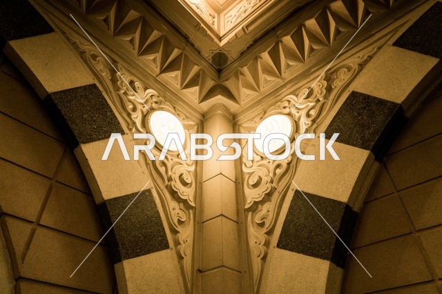 تفاصيل العمارة الإسلامية في المسجد النبوي بالمدينة