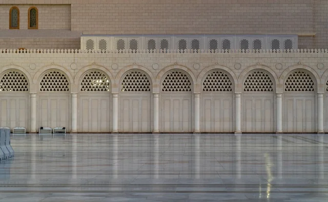 Al-Masjid an-Nabawi Madinah Marble Arch Architecture
