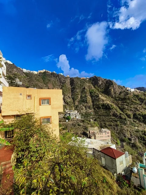 Fayfa Mountains Jazan Traditional Village Landscape