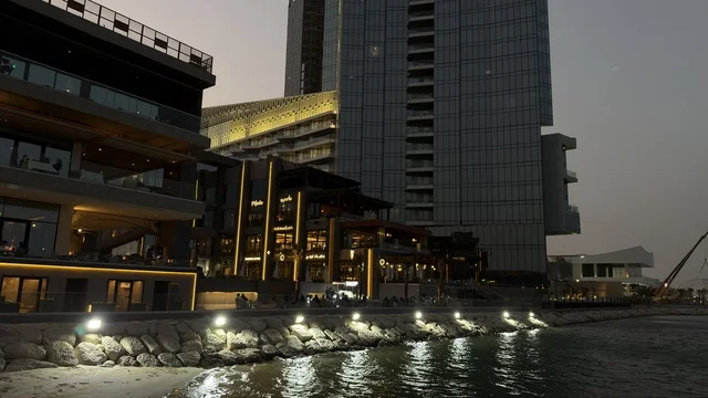 Matal Complex Al Khobar Waterfront at Night