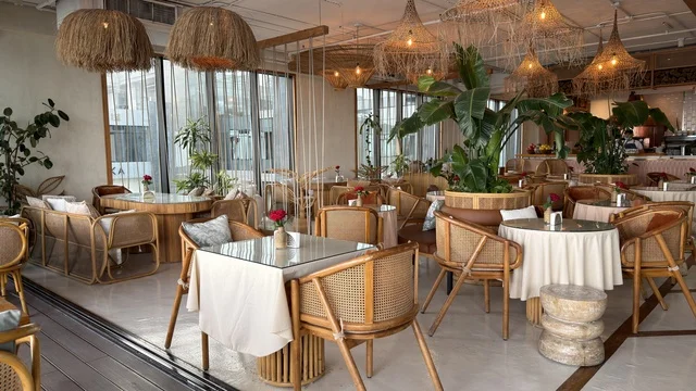 Modern Restaurant Interior at Motal Complex Al Khobar