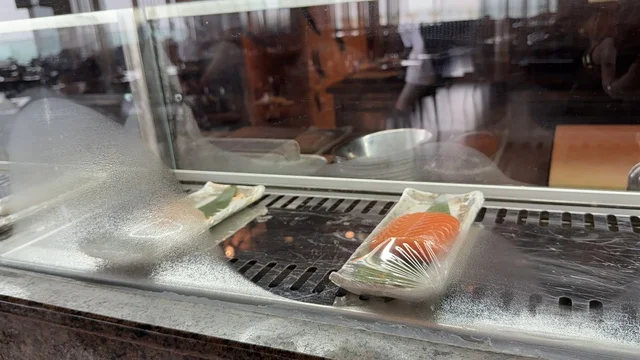Salmon Food Display at Motal Complex Al Khobar