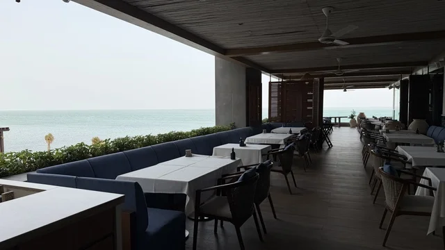 M مطل Restaurant Terrace Al Khobar Sea View