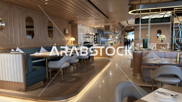 Luxury Restaurant Interior at Motal Complex Al Khobar