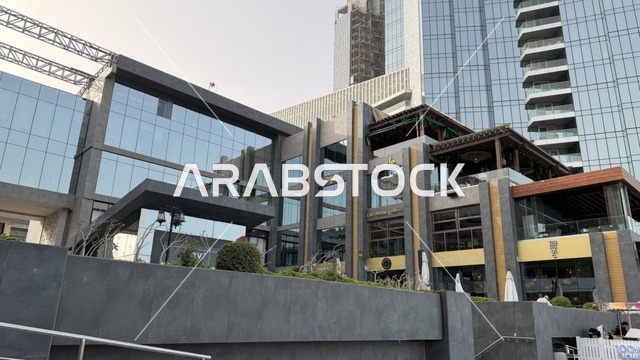 مجمع مطل الخبر الهندسة المعمارية الحديثة والواجهات