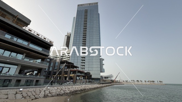 مجمع مطل الخبر الواجهة البحرية ناطحة سحاب