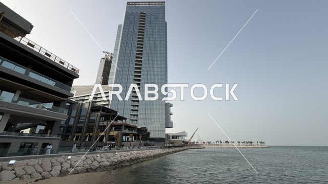 مجمع مطل الخبر الواجهة البحرية والهندسة الحديثة