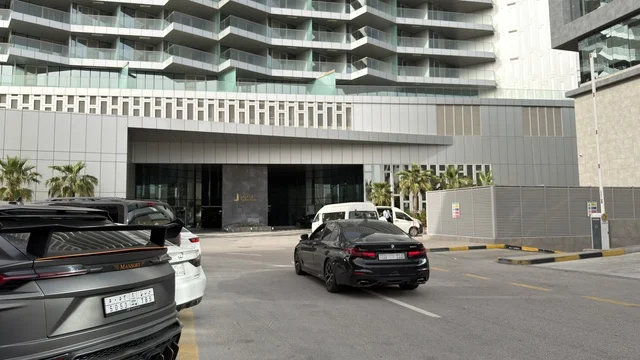 Matal Complex Al Khobar Modern Architecture and Cars