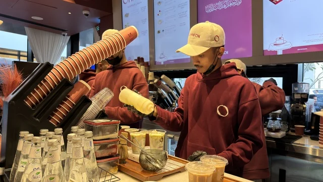 مطاعم ومقاهي في مجمع جراند هاوس  الخبر