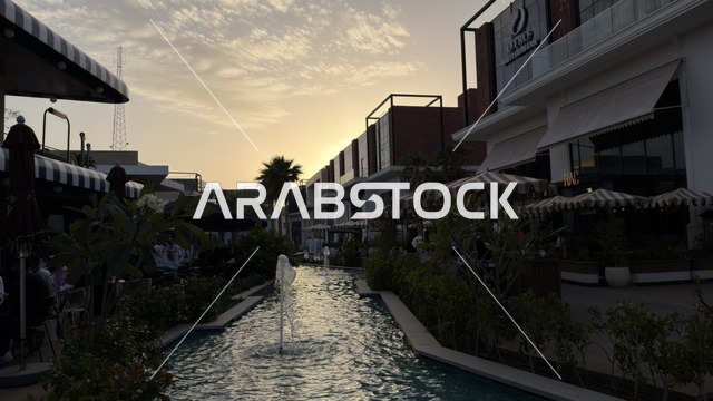 مجمع جراند هاوس ممرات مائية ونوافير