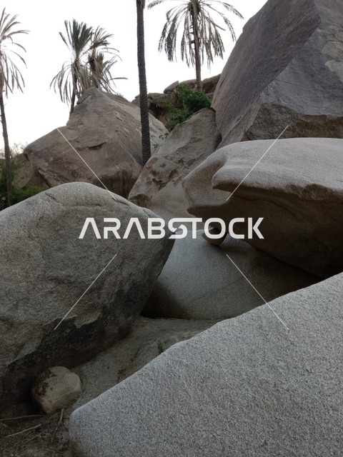 Granite Rock Formations in Al Baha Saudi Arabia