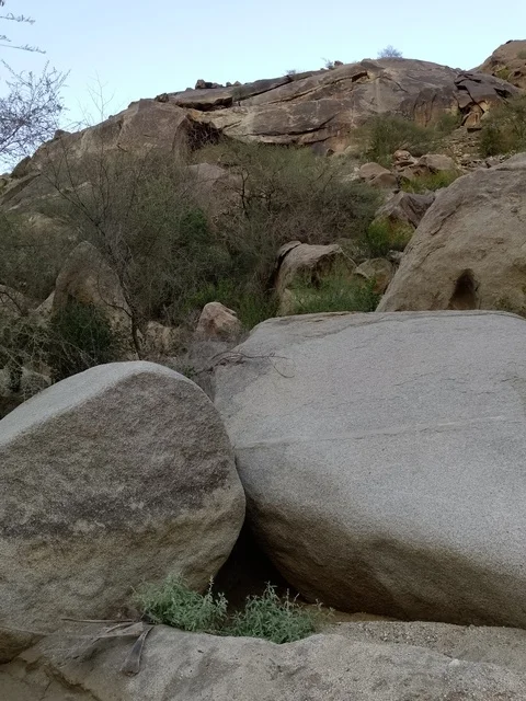 Granite Mountain Boulders in Al Baha Saudi Arabia Landscape