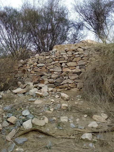 Traditional Stone Wall in Al Baha Saudi Arabia Ruins