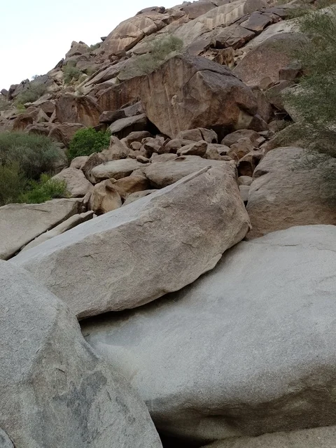Granite Rocks in Al-Baha Saudi Arabia Landscape
