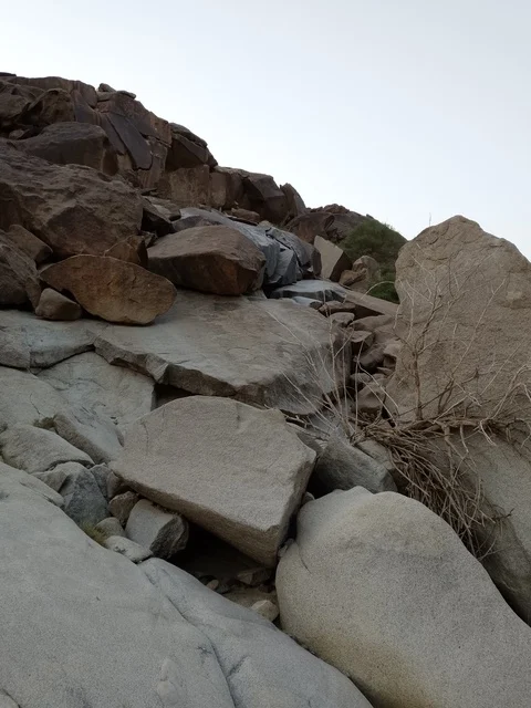 Natural Rock Formations in Al Baha Mountains Saudi Arabia