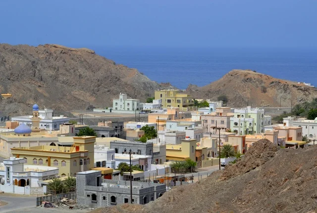 Coastal Residential Village in Oman with Mountain Views