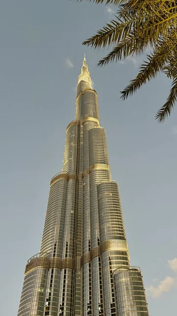 برج خليفة ناطحة سحاب دبي الإمارات العربية المتحدة